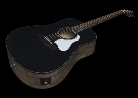 Seagull Guitars S6 Classic Black Acoustic/Electric Guitar