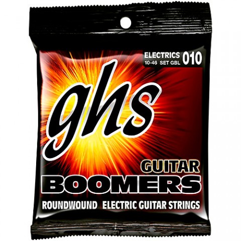  GHS Boomers Light Electric Guitar Strings GBL 010-046 