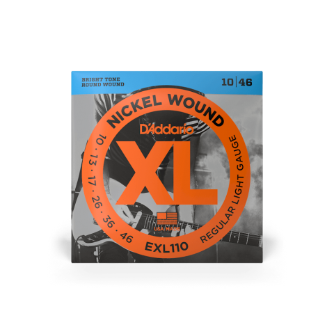 D'Addario Nickel Wound EXL110 Regular Light 10-46