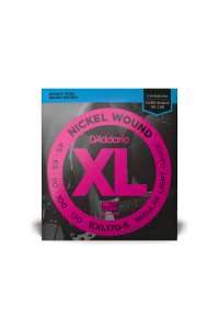 D'Addario EXL170-5 - Nickel Round Wound 5-STRING LONG SCALE 45-130