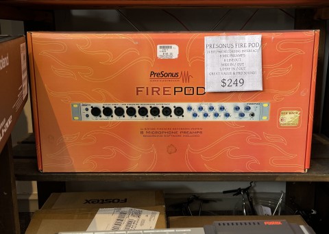 PreSonus FirePod FireWire Recording Interface
