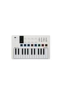 Arturia MiniLab MK 3 Portable 25-Key MIDI Controller - White