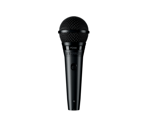 Shure  PGA58 Cardioid Dynamic Vocal Microphone w ON/OFF switch