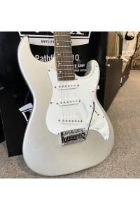 Samick, Gregg Bennett Malibu, Signature Series, model MB-1/MS, in metallic silver finish