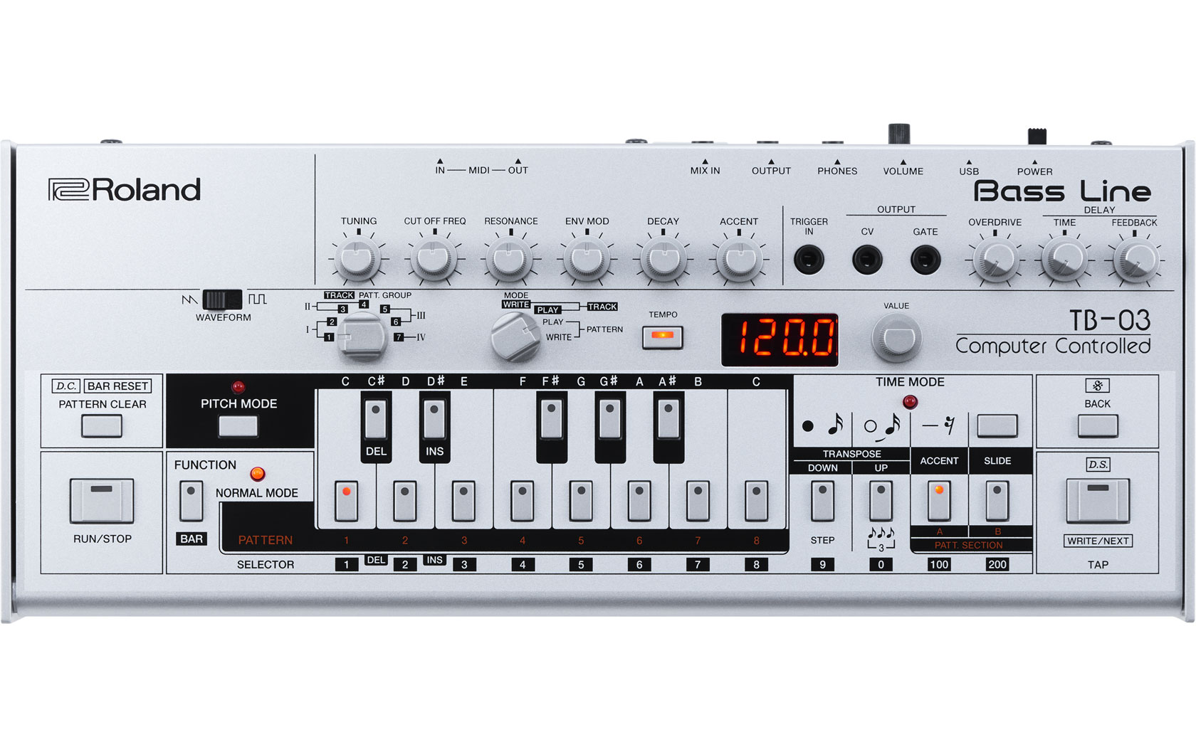 Roland TB-03 Bass Line